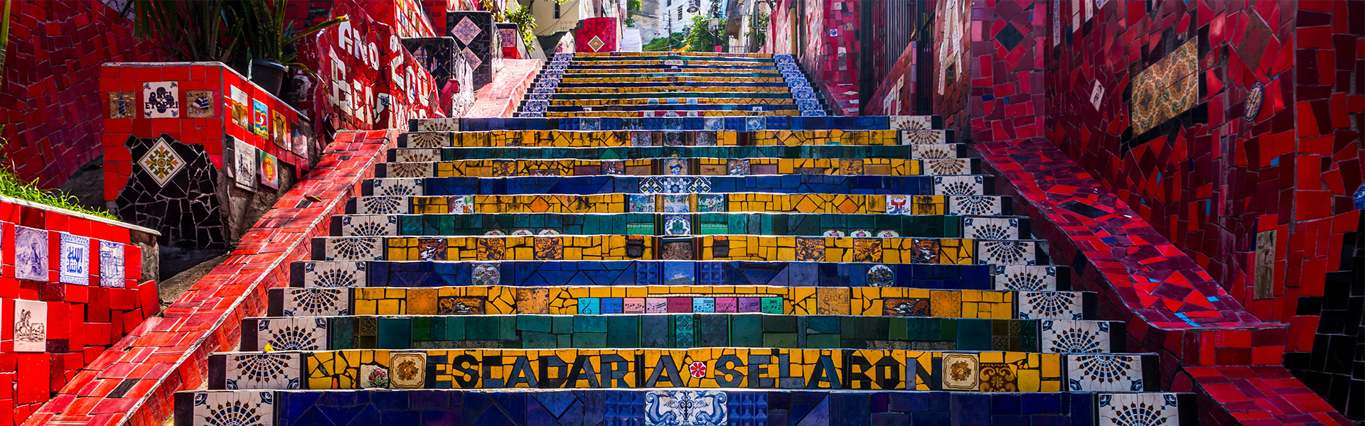 Selaron'un mozaik merdiveni
