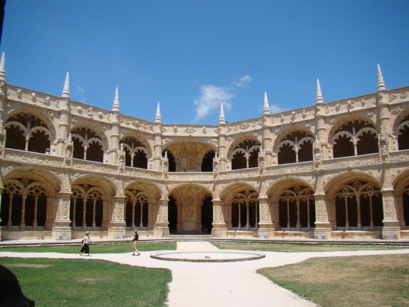 Portekiz- Lizbon'daki Mosteiro dos Jerónimos binası