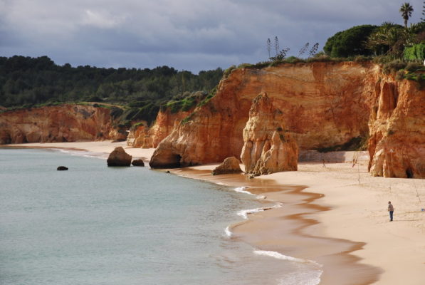 Portekiz - Praia do Vau Algarve sahili